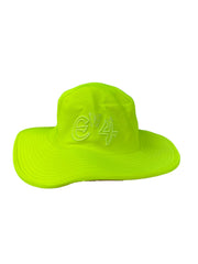 E4 Fluorescent Lime w/ Lime Lining Cricket Sun Hat