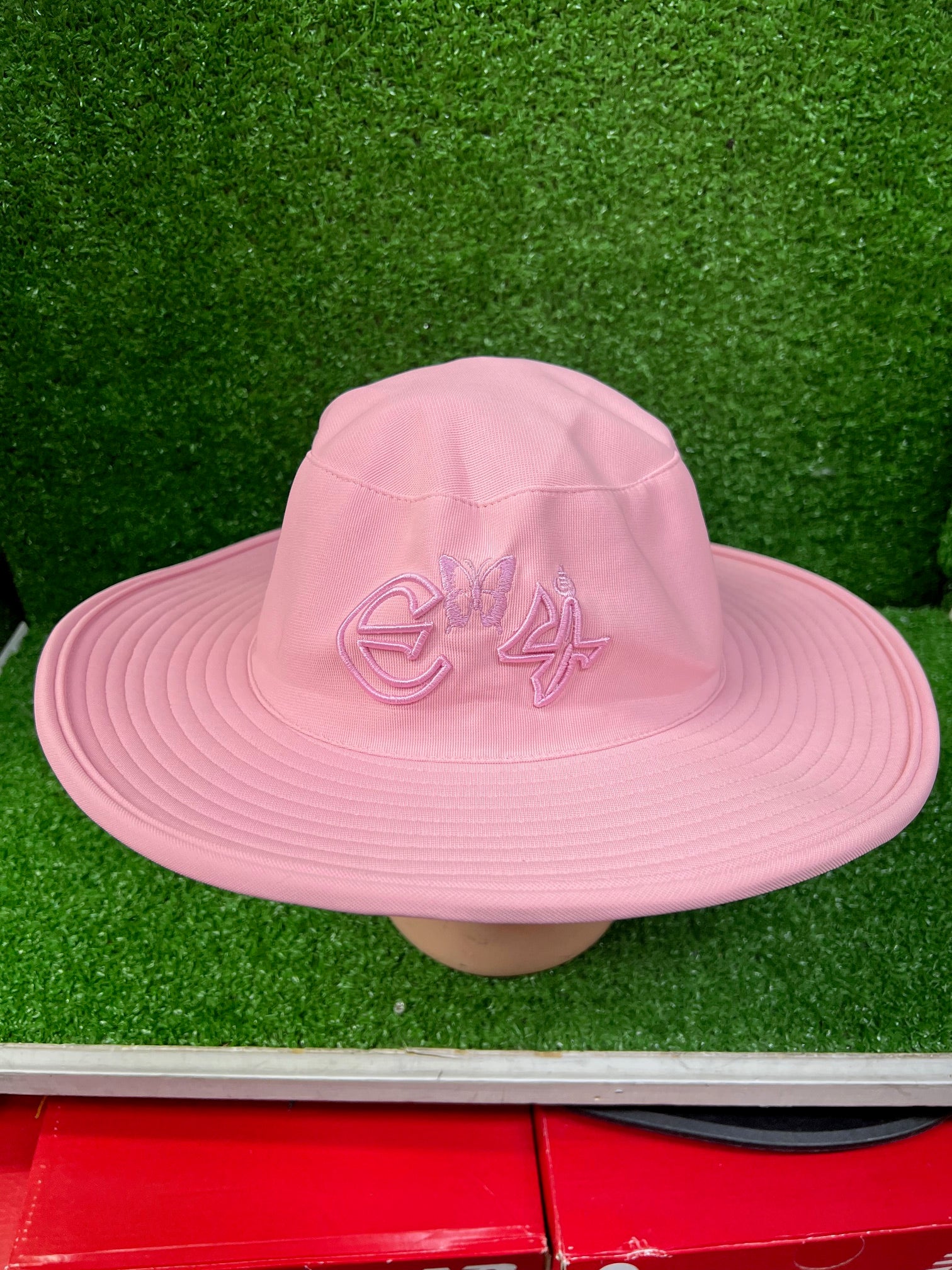 E4 Pink Cricket Sun Hat - 2024