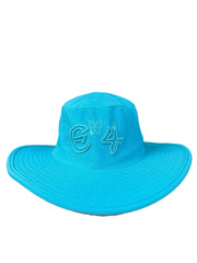 E4 Teal w/ Teal Lining Cricket Sun Hat