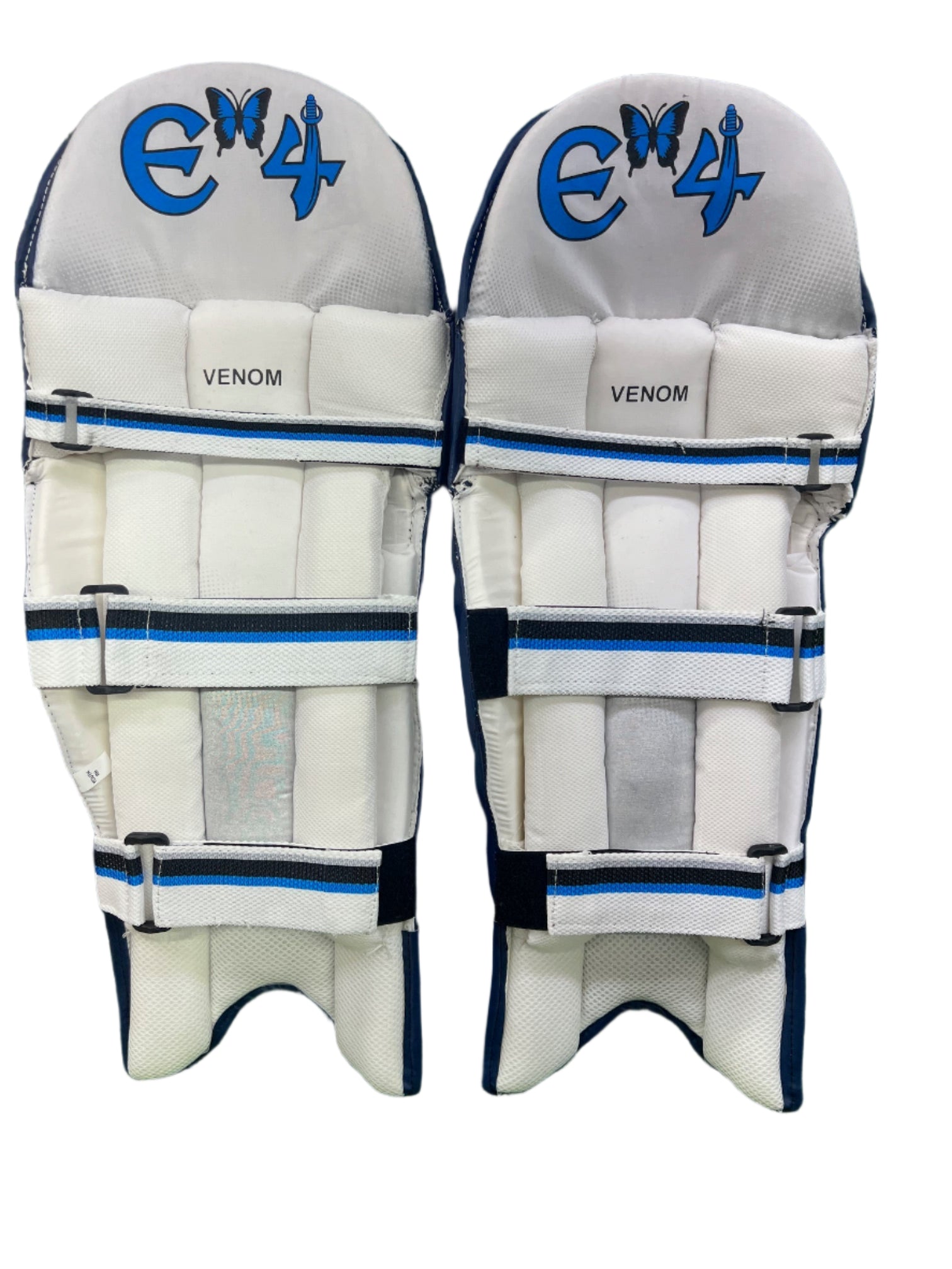 E4 Venom Navy Blue Batting Pad - 2025