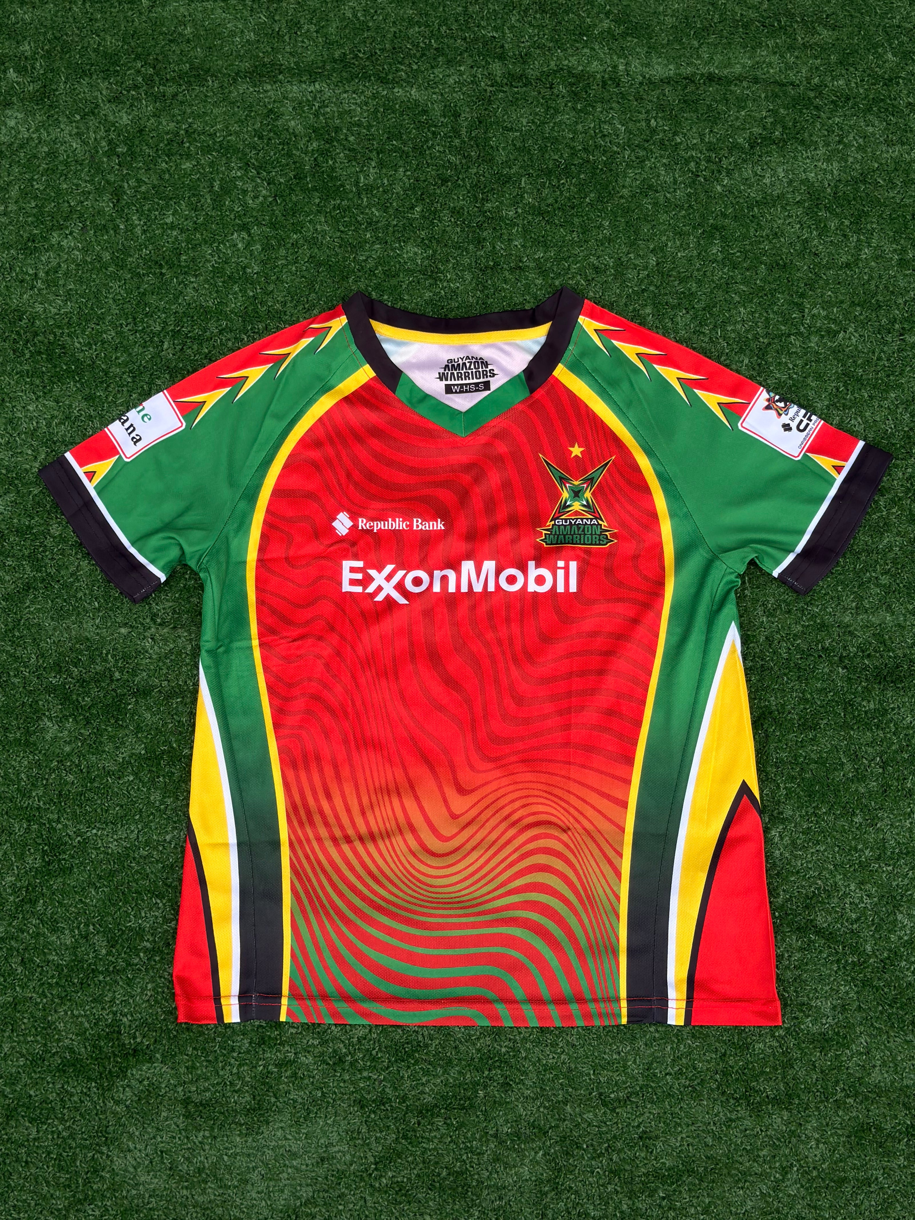 Official 2026 Guyana Amazon Warriors CPL Womens Jersey - Short Sleeve