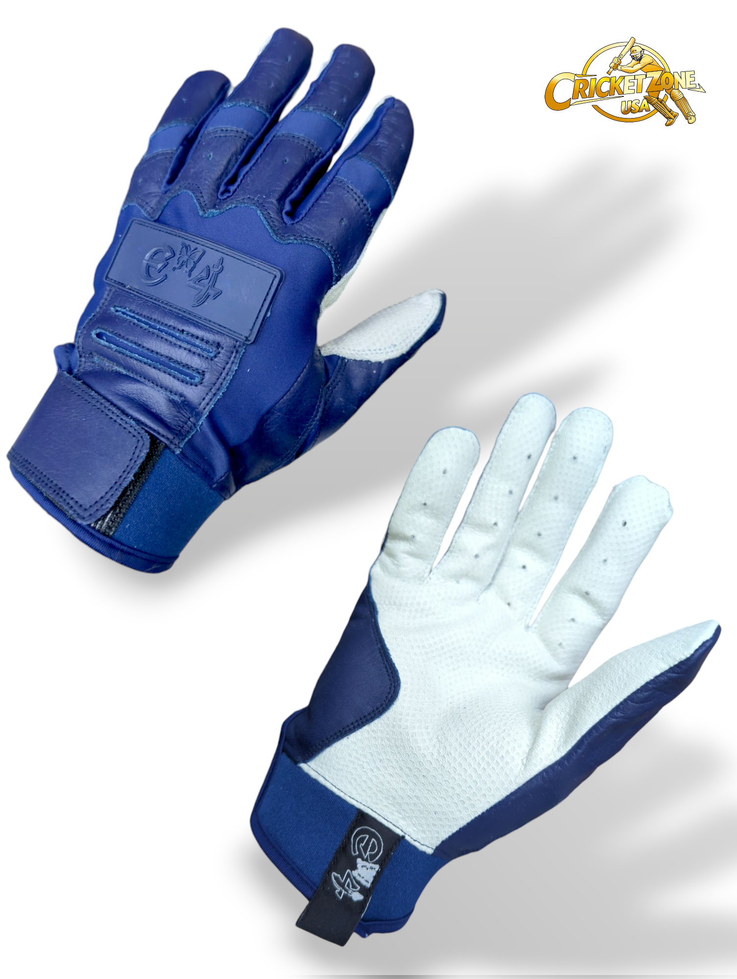 E4 SOFTBALL BATTING GLOVES (NAVY BLUE) - 2025