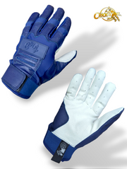 E4 SOFTBALL BATTING GLOVES (NAVY BLUE) - 2025
