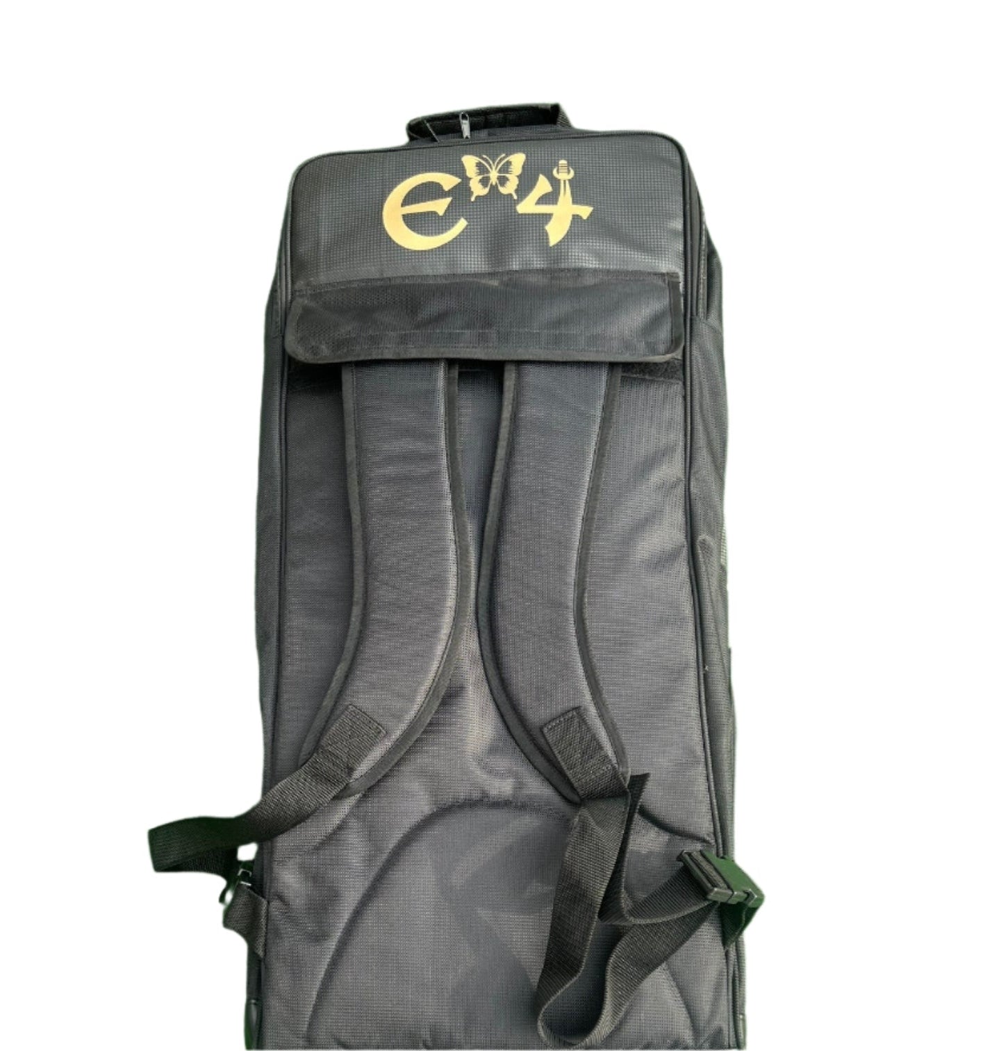 E4 LEGEND EDITION WHEELIE DUFFLE - BLACK WITH GOLD