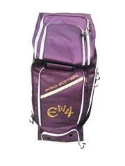 E4 PRO EDITION WHEELIE DUFFLE -  PURPLE & GOLD