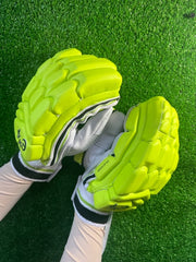 E4 Players Neon Green Batting Gloves