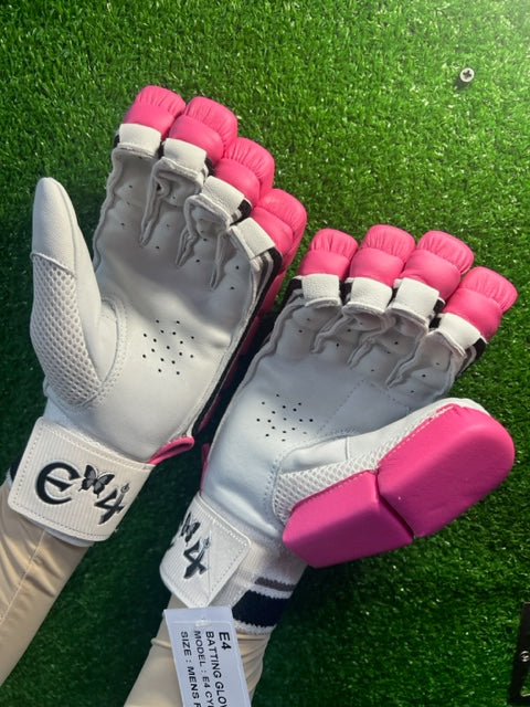 E4 Cyborg Pink Batting Gloves - 2023