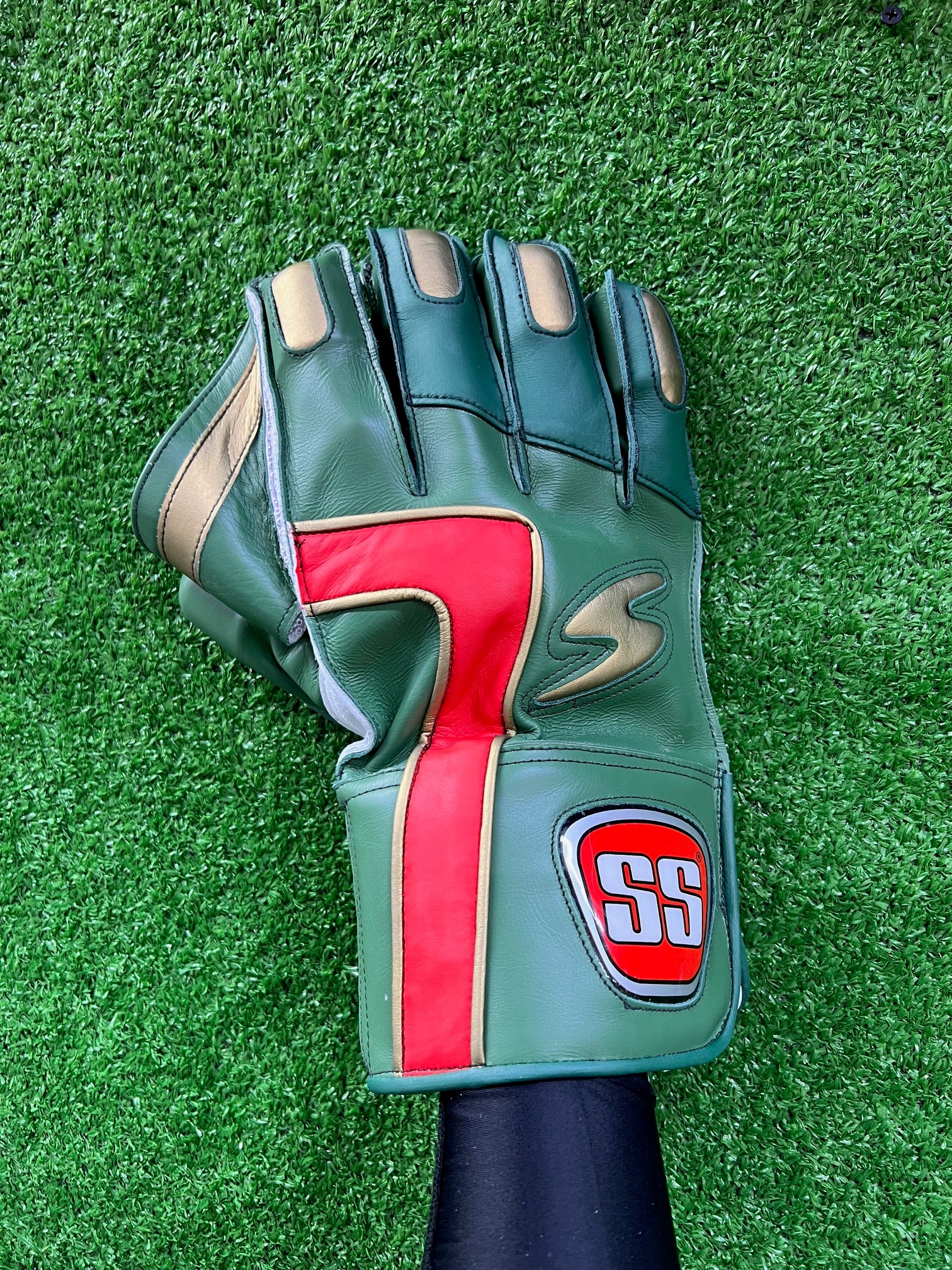 SS Mushfiqur Rahim Test  Green Wicket Keeping Gloves - 2026