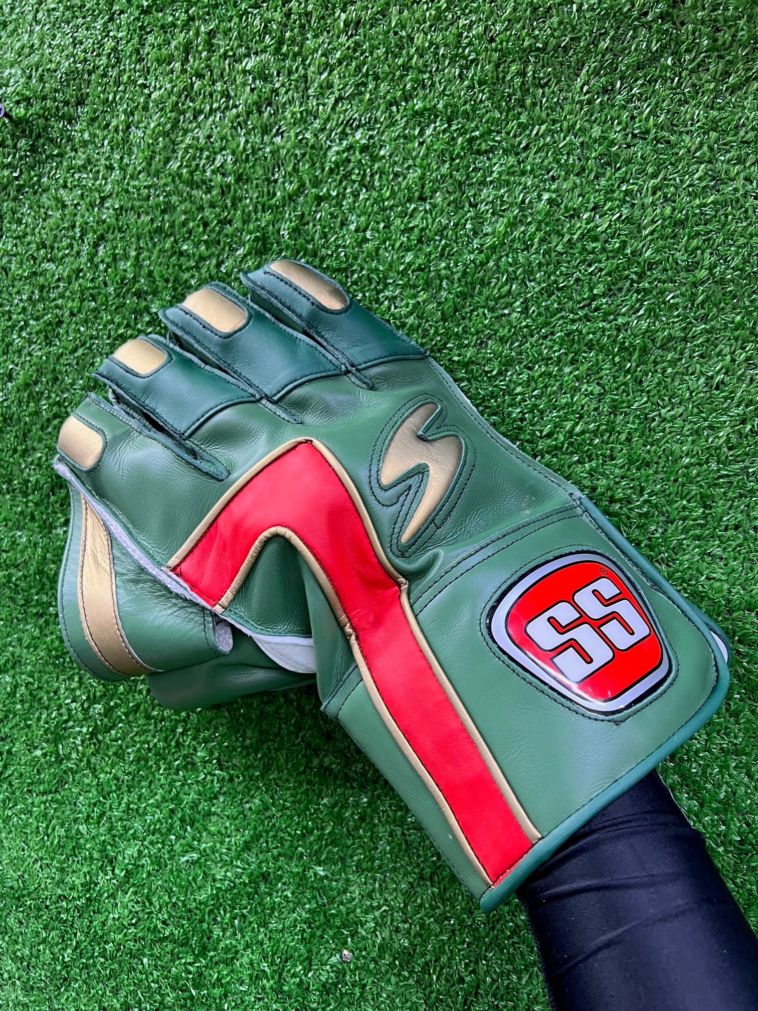 SS Mushfiqur Rahim Test  Green Wicket Keeping Gloves - 2026