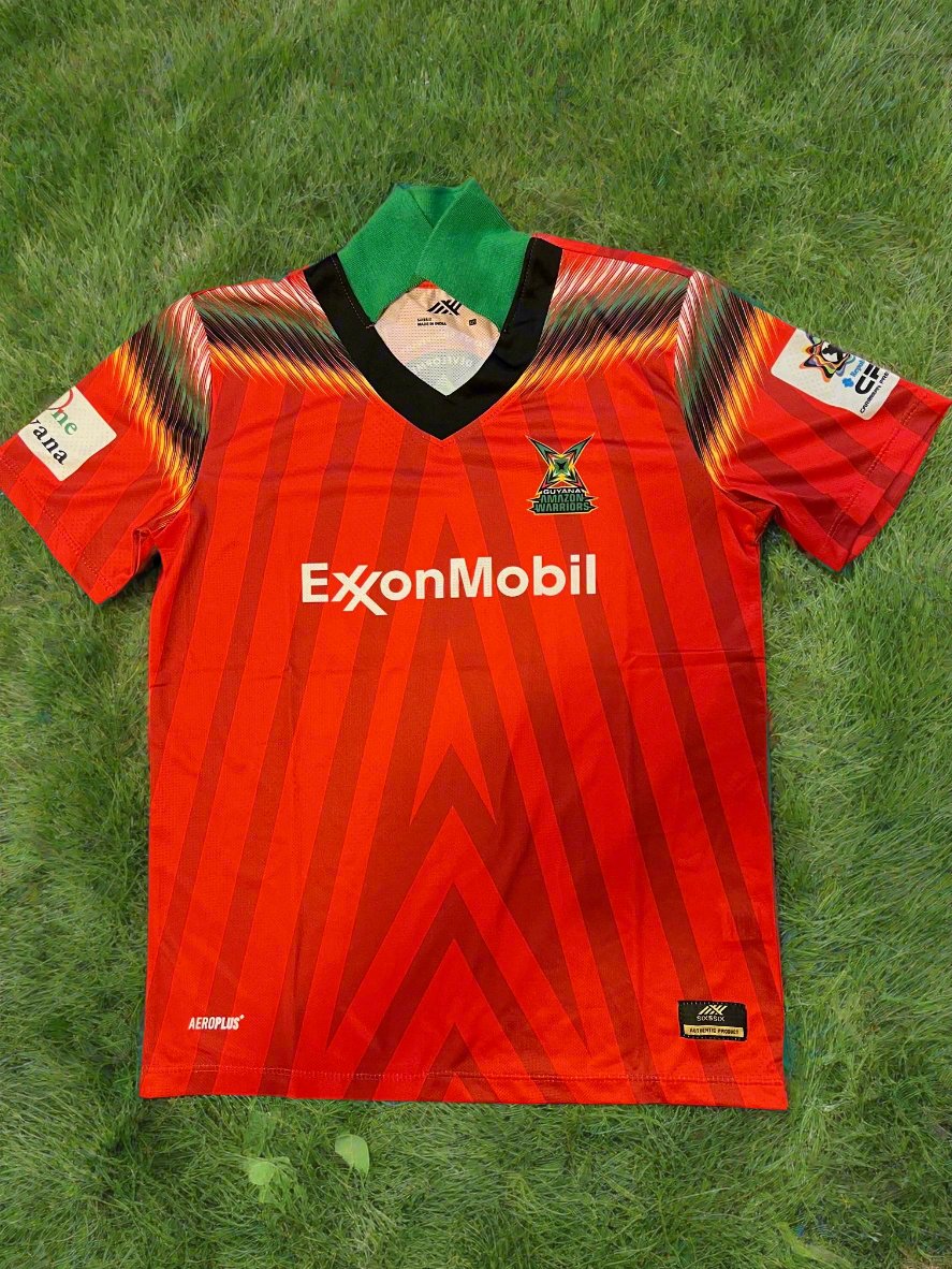 OFFICIAL 2024 GUYANA AMAZON WARRIORS CPL KIDS JERSEY