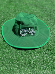 E4 Green w/ White Lining Sun Hat - 2025