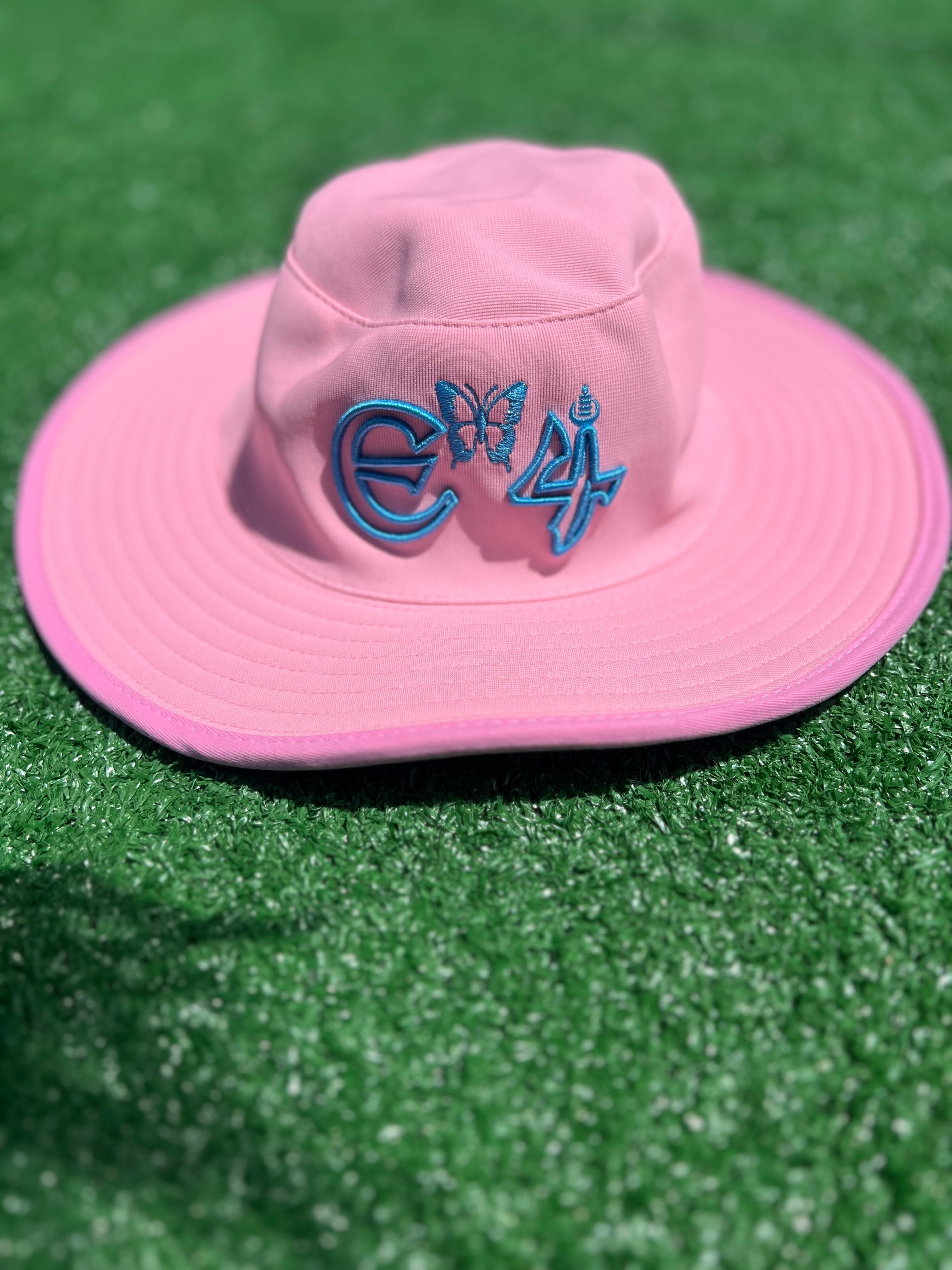 E4 Pink w/ Sky Blue Lining Sun Hat - 2025