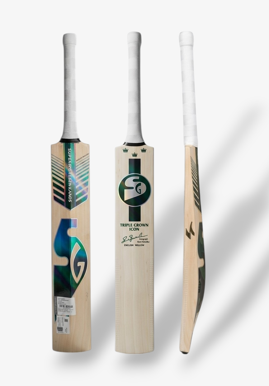 SG TRIPLE CROWN ICON ENGLISH WILLOW CRICKET BAT - 2026