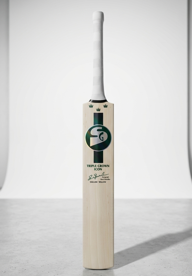 SG TRIPLE CROWN ICON ENGLISH WILLOW CRICKET BAT - 2026