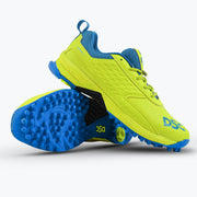 2025 DSC Jaffa 22 Cricket Shoes - Lime/Royal Blue