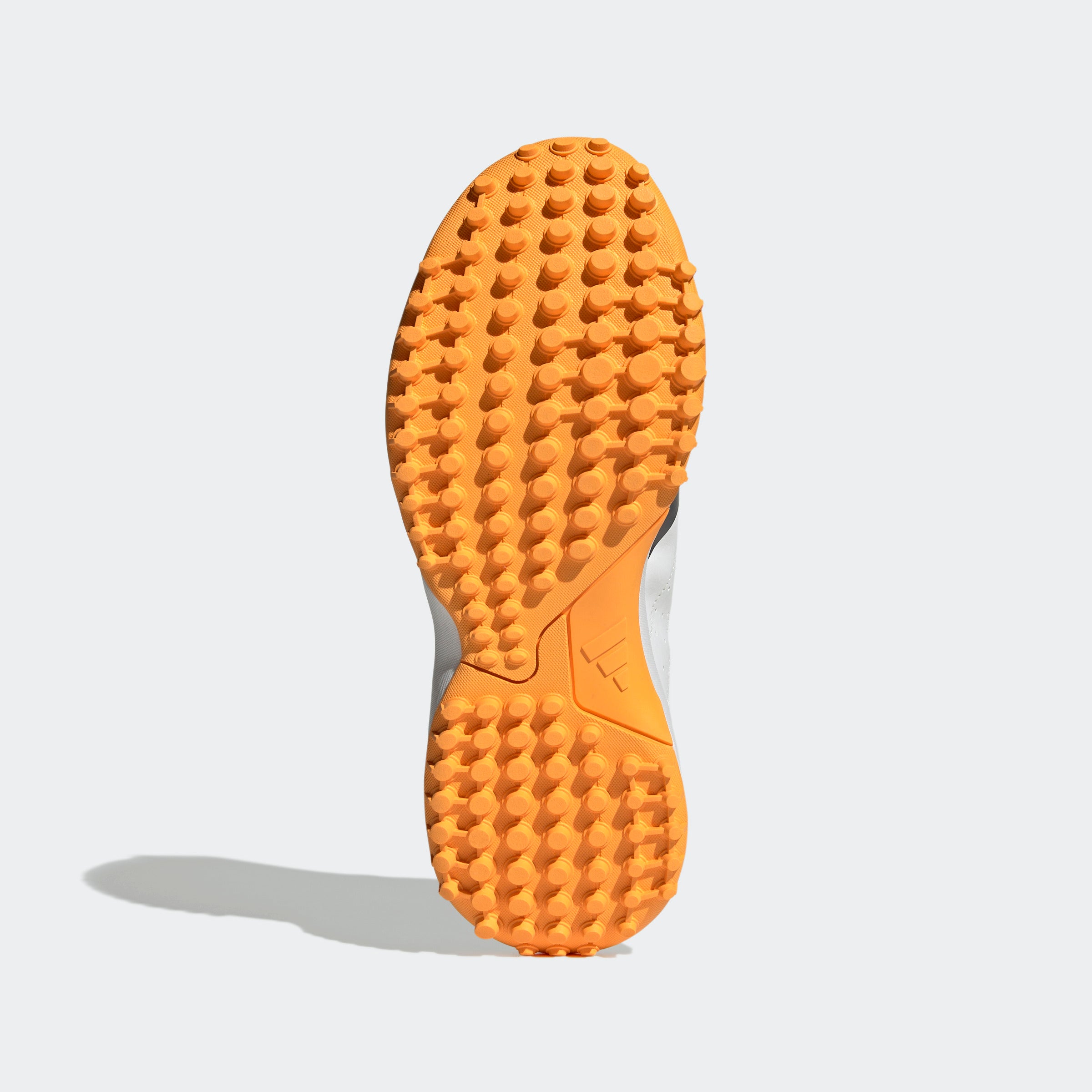 Adidas Howzat Spikeless Cricket Shoes - White/Orange 2026