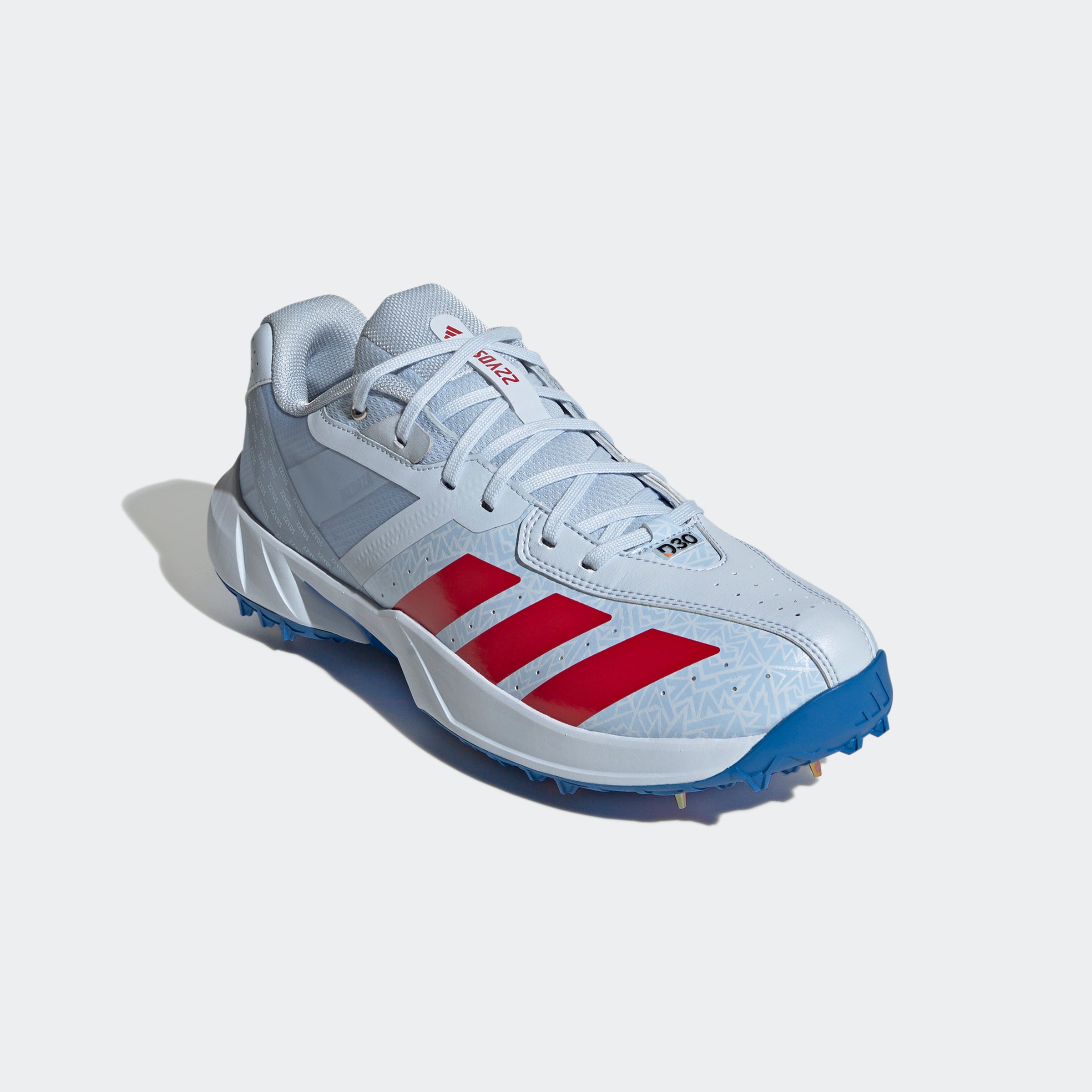 Adidas 22YDS Incurza Spike Cricket Shoes - Crystal Sky 2026