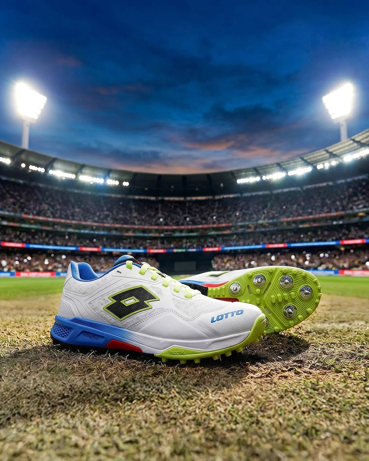 Lotto Supershot Blizzard Batting Spike Shoes - 2026