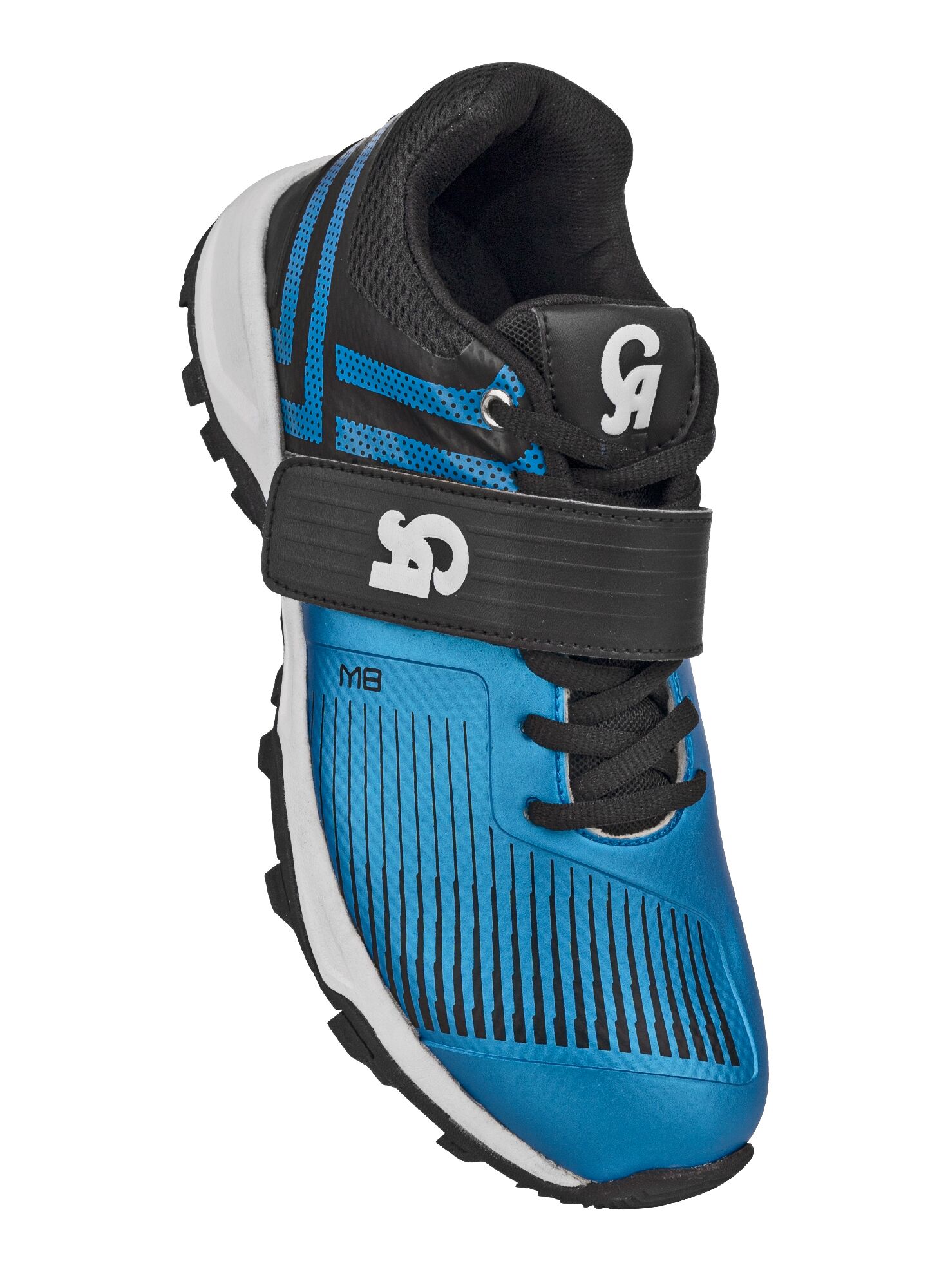 CA M8 Rubber Cricket Shoes - Royal/Navy (2026)
