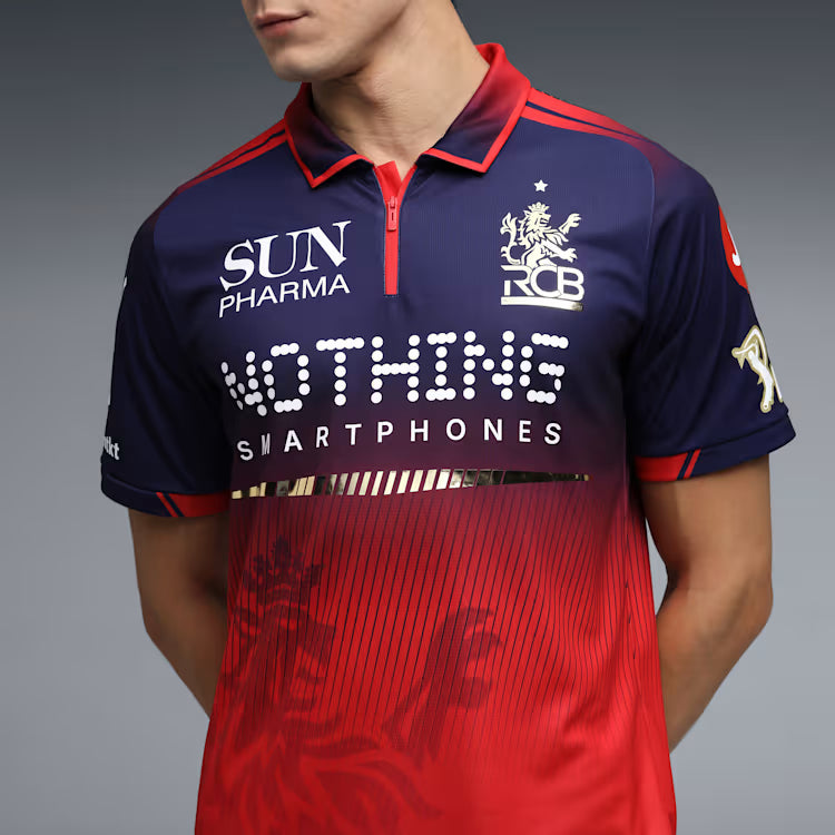 PUMA x RCB Red Mens Authentic Jersey - 2026