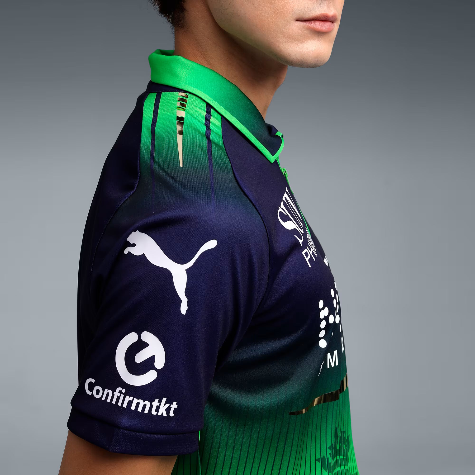 PUMA x RCB Green Mens Authentic Jersey - 2026