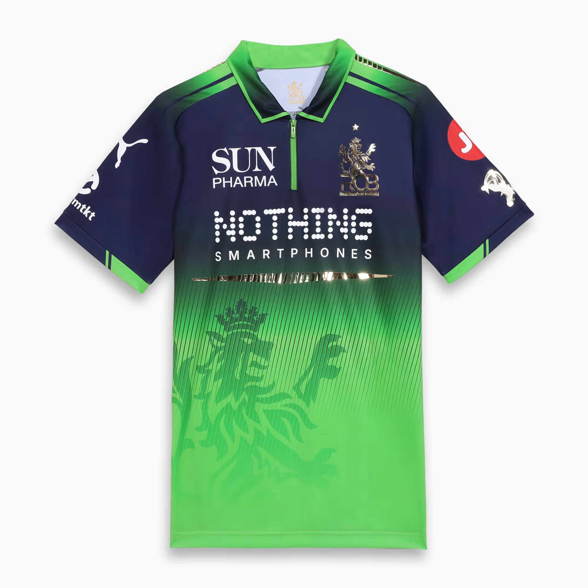 PUMA x RCB Green Mens Authentic Jersey - 2026