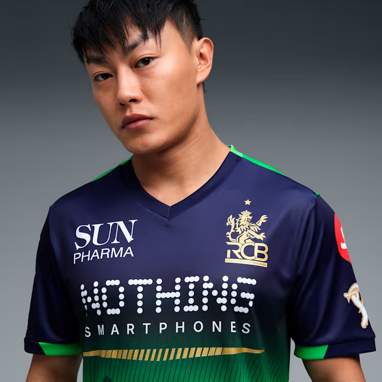 PUMA x RCB Green Mens Fan Jersey - 2026
