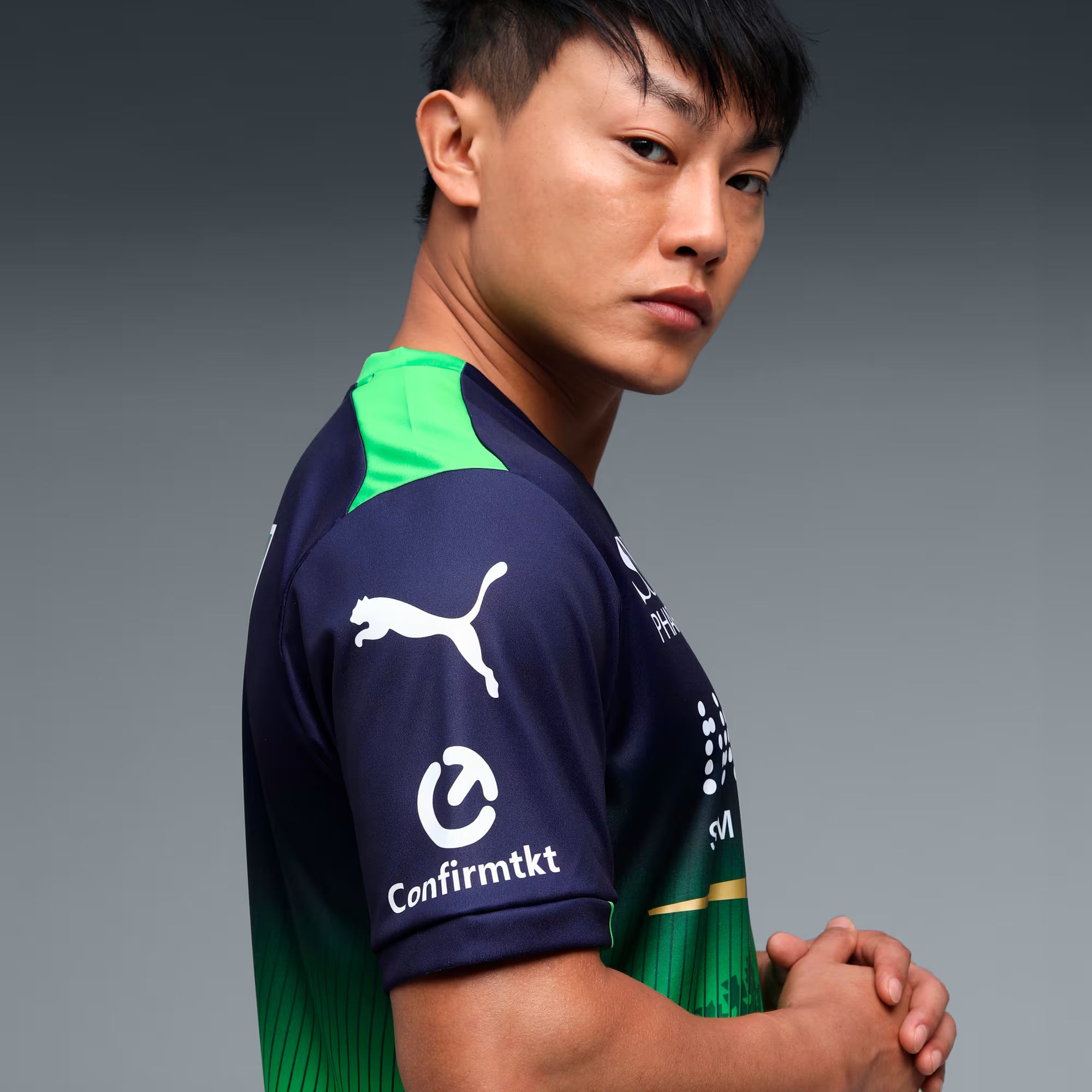 PUMA x RCB Green Mens Fan Jersey - 2026