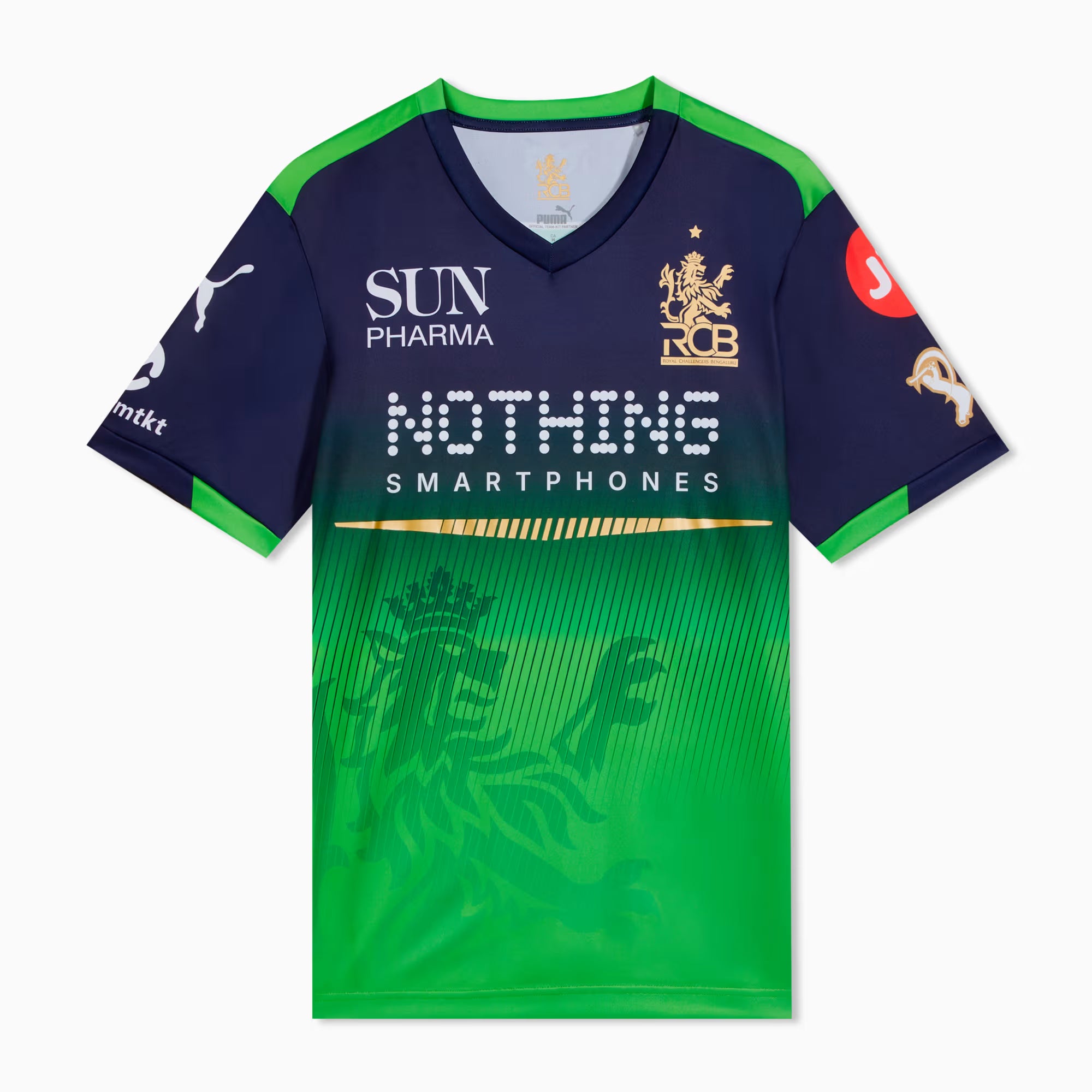 PUMA x RCB Green Mens Fan Jersey - 2026