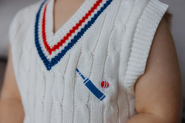 Cricbaby Organic Cotton Cricket Jumper (0–2 Years)