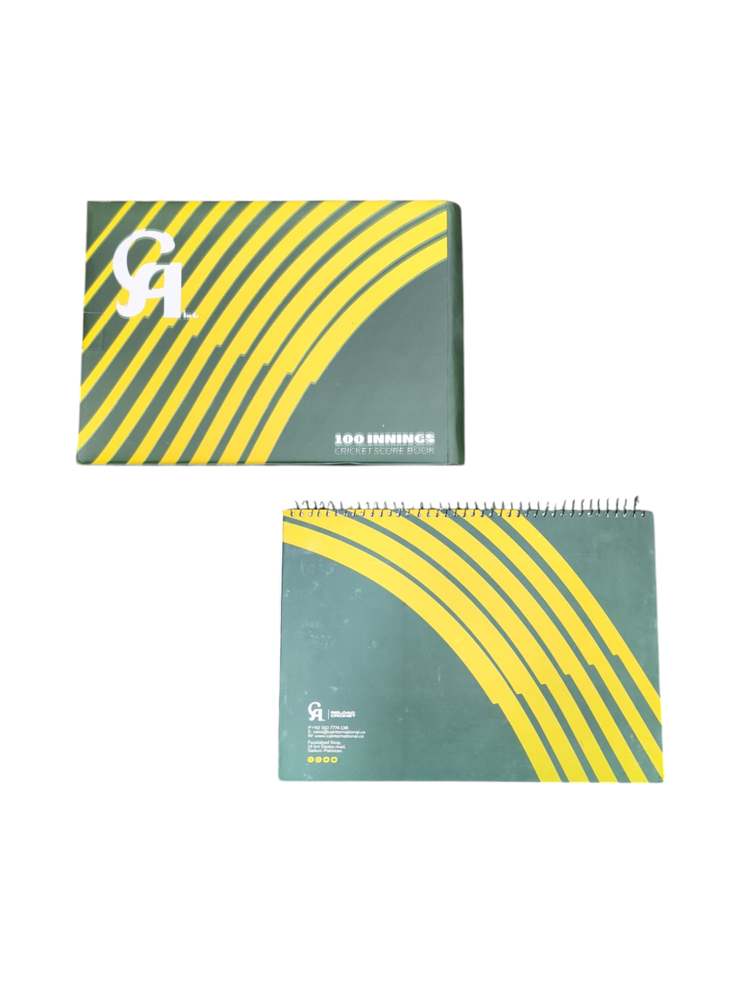 CA 100 Innings Scorebook – CricketZoneUSA