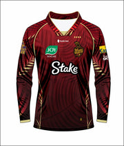 2025 Official Trinbago Knight Riders Long Sleeve Jersey TKR