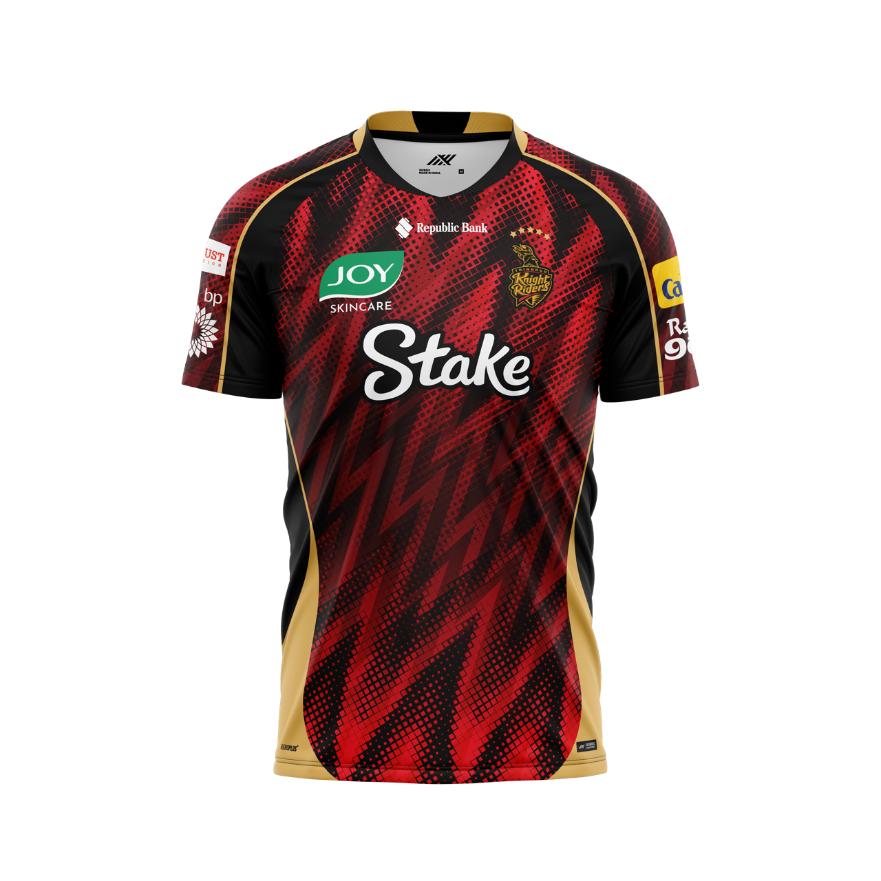 2026 Official Trinbago Knight Riders Jersey By TKR  - Short Sleeve