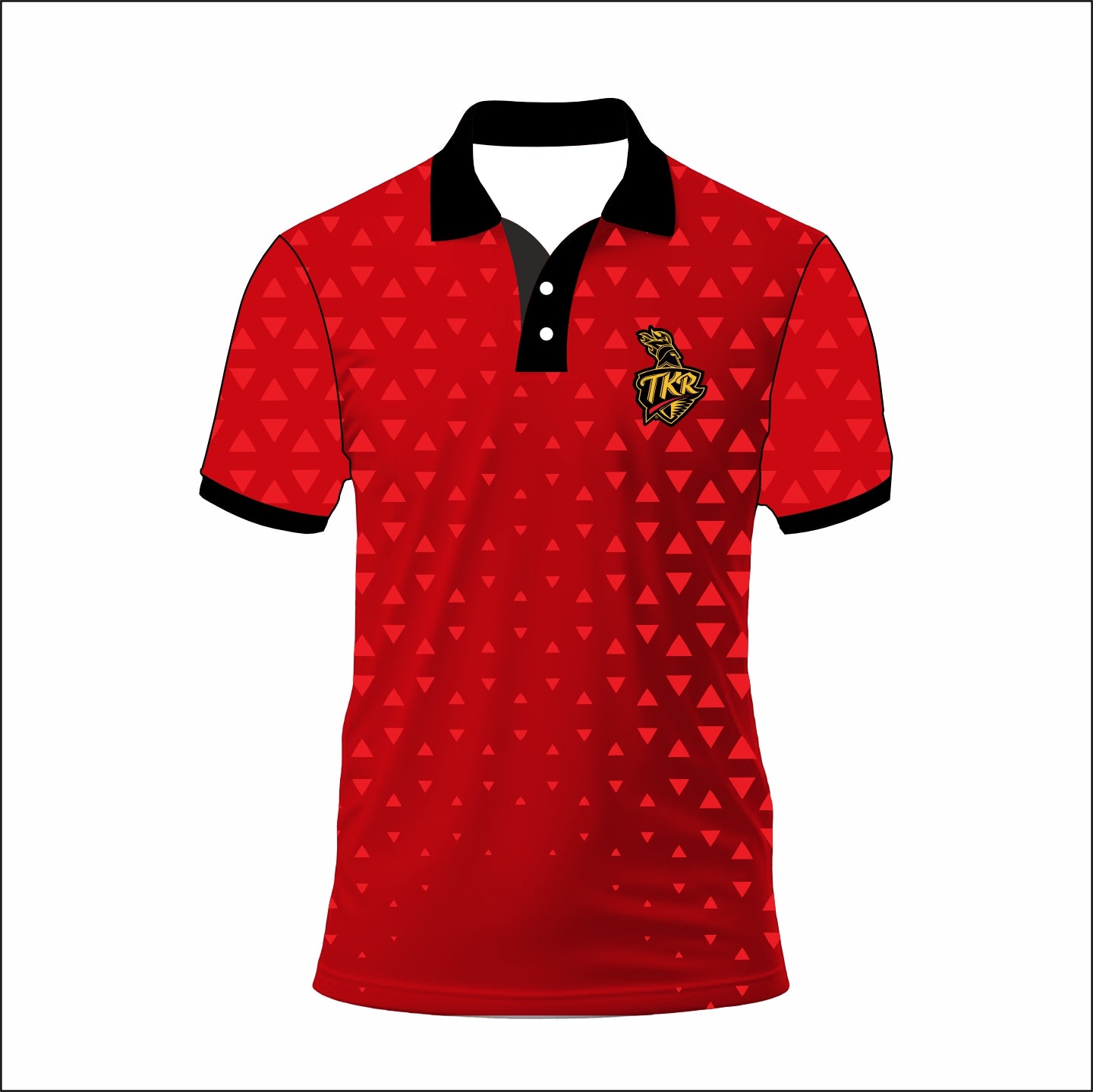 2025 Official Trinbago Knight Riders Polo By TKR - Short Sleeve