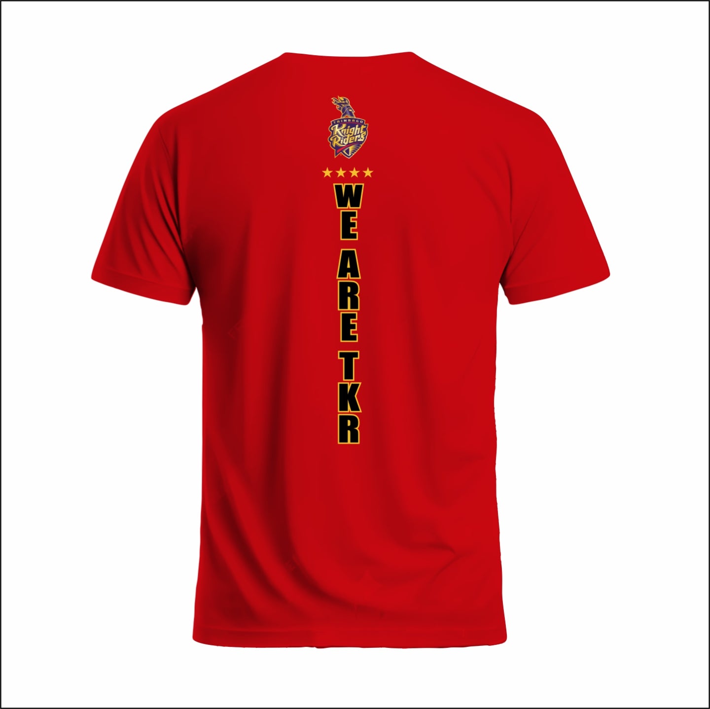 2025 Official Trinbago Knight Riders T-Shirt By TKR  - Short Sleeve