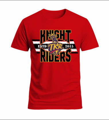 2025 Official Trinbago Knight Riders T-Shirt By TKR  - Short Sleeve