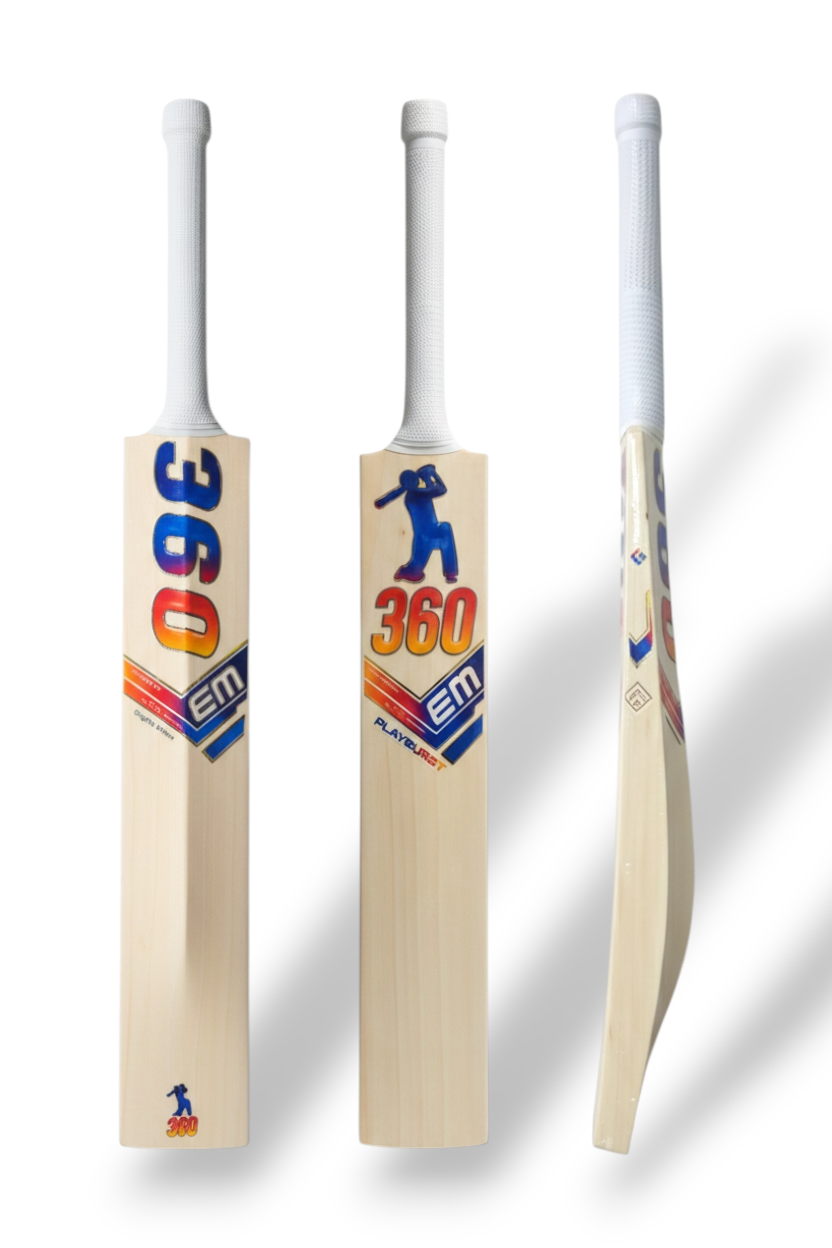EM AB de Villiers Playburst English Willow Cricket Bat - 2026