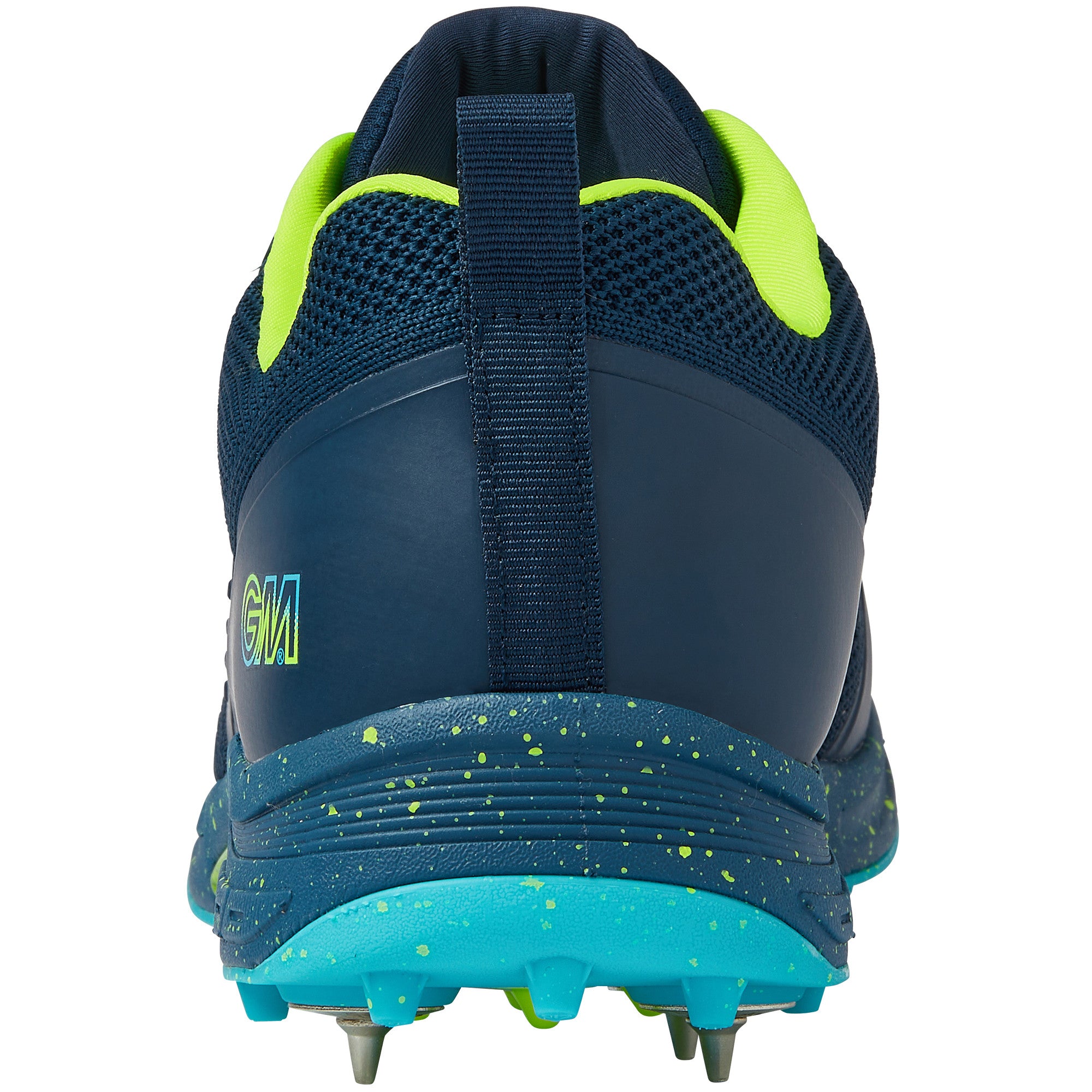 GM Aion Navy Spike Cricket Shoes - 2025