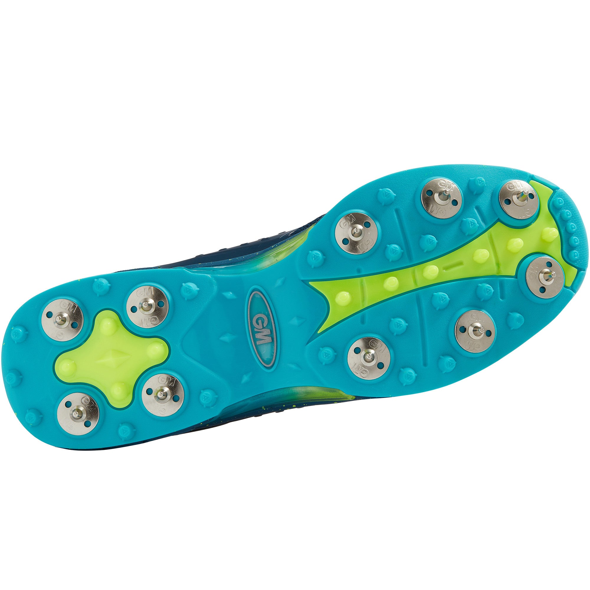 GM Aion Navy Spike Cricket Shoes - 2025