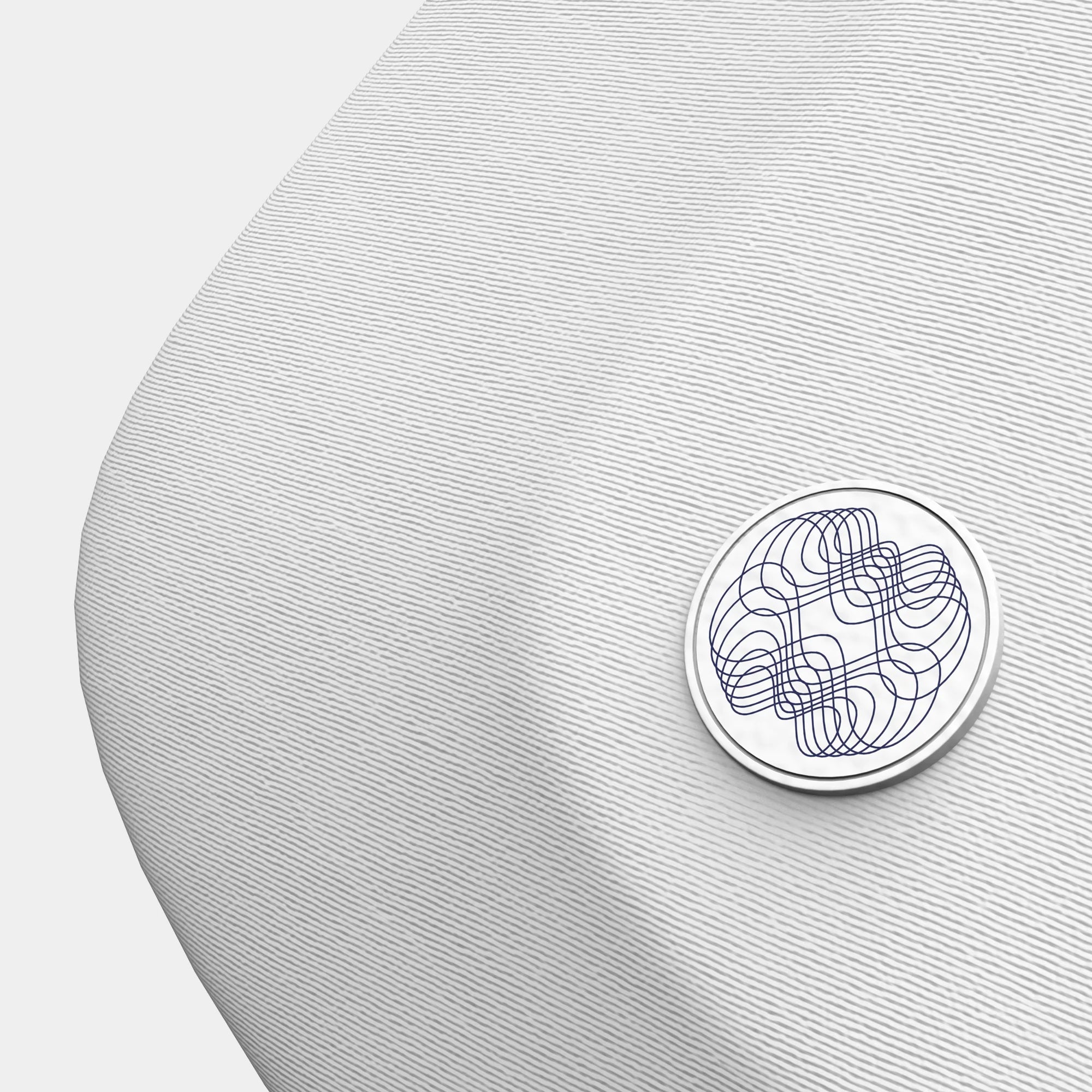 Moonwalkr White Chest Guard - Youth