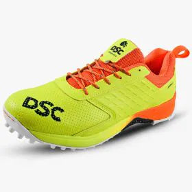 DSC Jaffa GT Rubber Cricket Shoes - Full Yellow/Orange (2026)