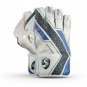 SG Hilite Blue Wicket Keeping Gloves