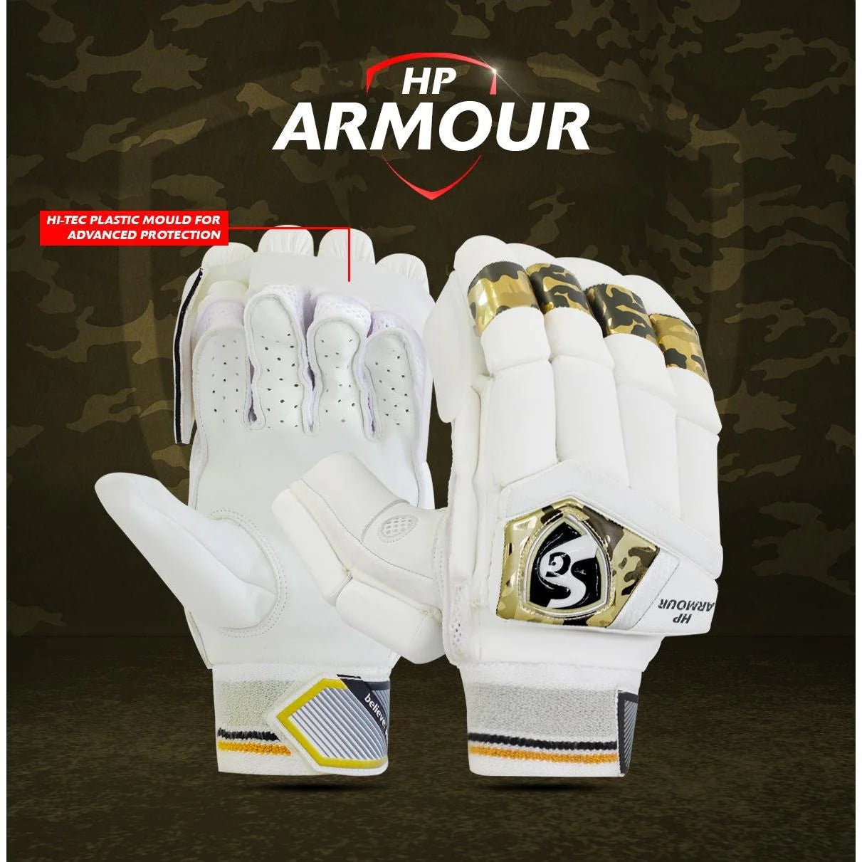 SG RP Armour Batting Gloves - 2024