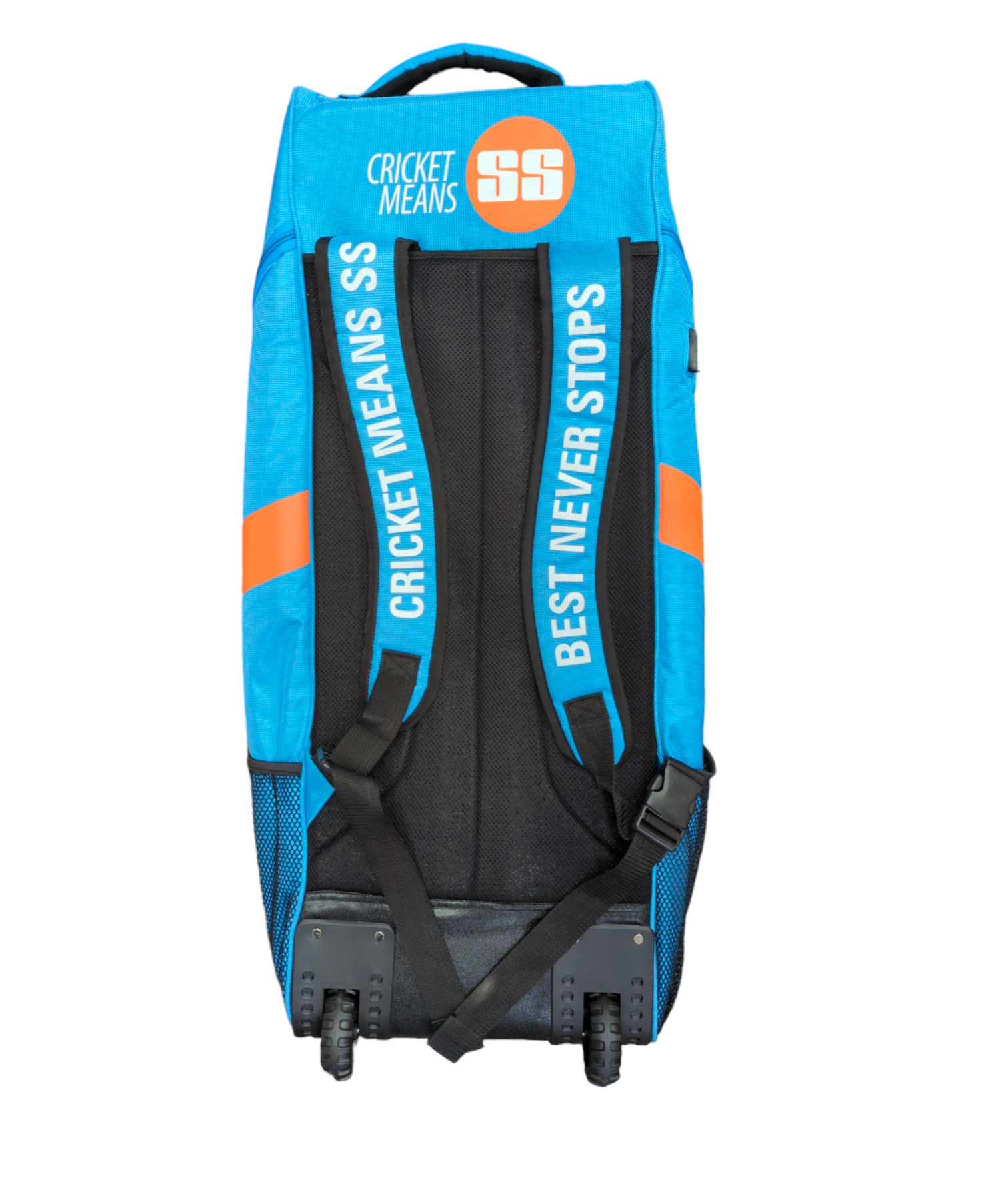 SS Super Select Sky Blue Duffle Wheelie Bag - 2024