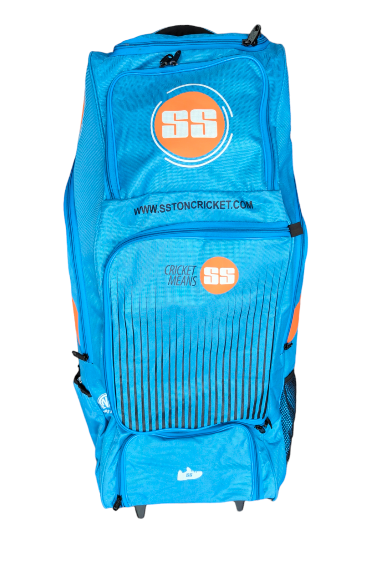 SS Super Select Sky Blue Duffle Wheelie Bag - 2024