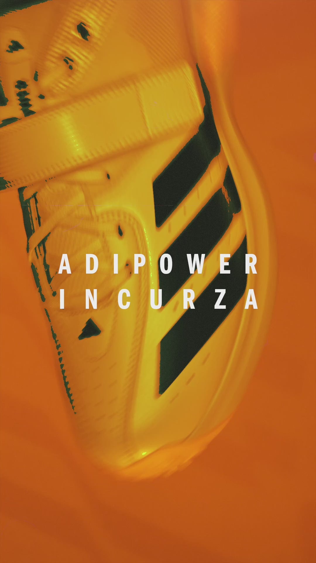 Load video: Adidas Adipower Incurza Cricket Spikes Shoes - White/Orange 2026