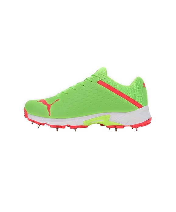 Puma Spike 22.2 Men's Cricket Shoes - Pro Green-Parakeet Green-Fire Orchid