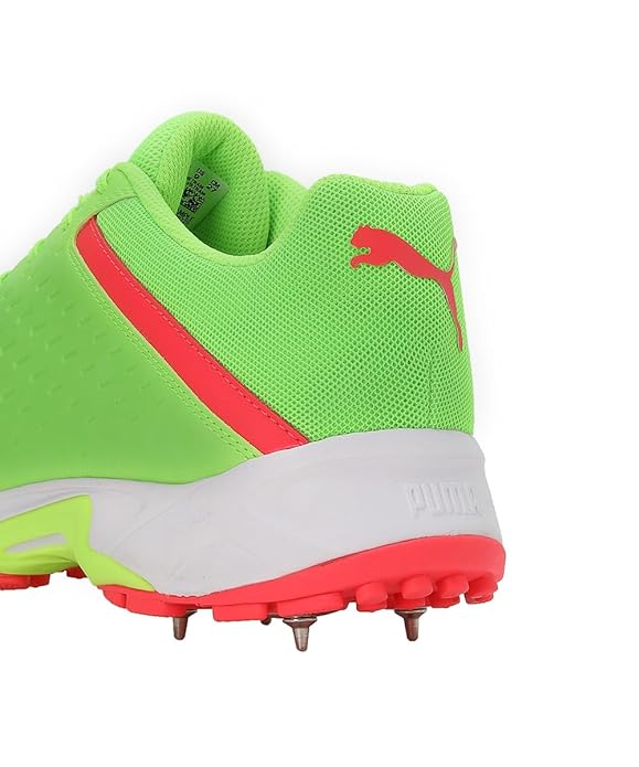 Puma Spike 22.2 Men's Cricket Shoes - Pro Green-Parakeet Green-Fire Orchid