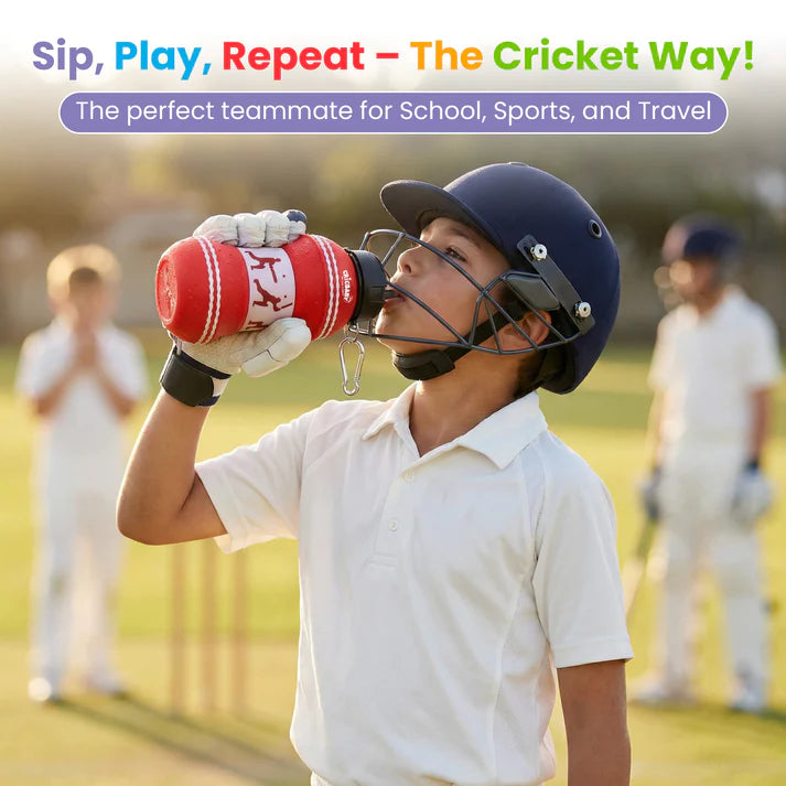 Cricbaby Cricket Ball Foldable Water Bottle