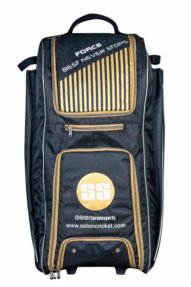 SS Force Trolley Wheelie Duffle Cricket Bag - (4 colors available)